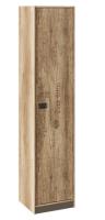 Пилигрим Шкаф для белья  ТД-276.07.21 (Дуб Каньон светлый, Фон серый)