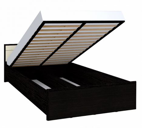 Амели венге 3 Кровать 1400*2000 (с подъемным механизмом 3.2) Глазово