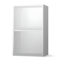 НОВА ВЫСОТА 900 Корпус шкафа настенного 1-но дверного 450 