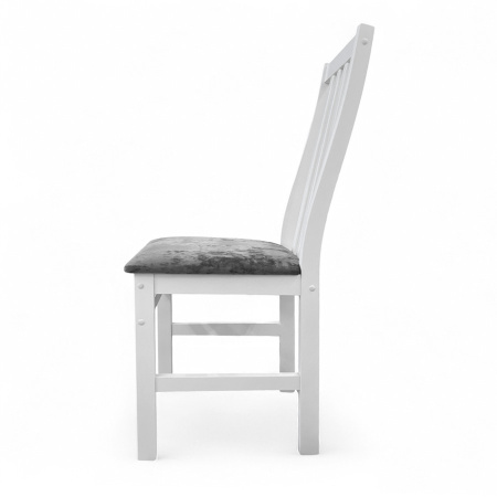 Стул Соло Р белая эмаль/ Kатания 19