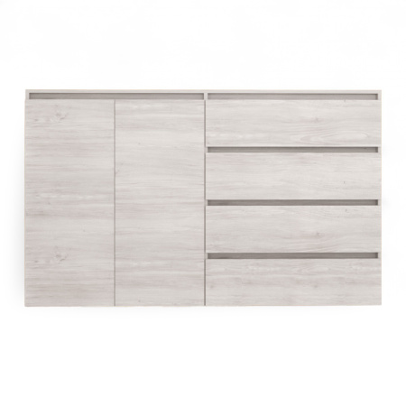 ВЕНСЕН Комод 4 ящика 2двери /Сосна Лофт/