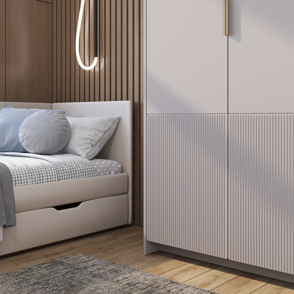 Пандора Шкаф ШК-06 3дв Кашемир/айриш