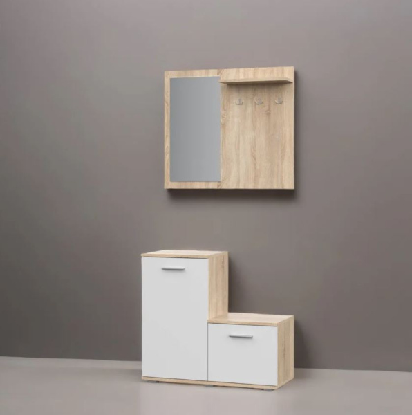 Прихожая FUN  Дуб сонома/Белый