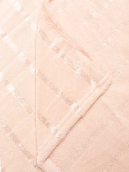 Плед Texrepublic фланель однотон страйп 150*200 94363