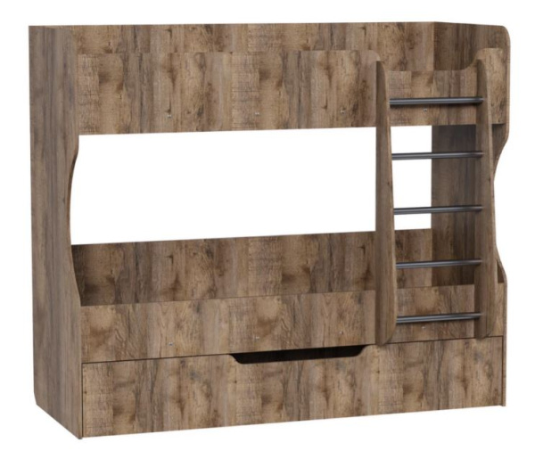 Кровать 2-х ярусная (3-х местная) "Монреаль" б/матр.