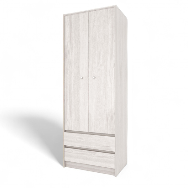 ВЕНСЕН Шкаф 2-х дв, 2 ящика /Сосна Лофт