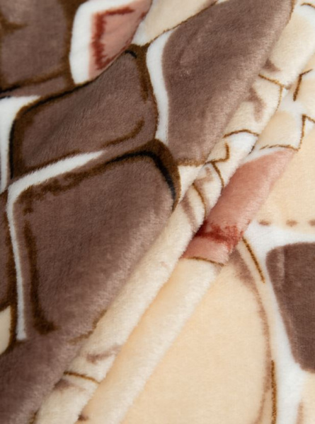 Плед Texrepublic фланель печат скрутка  200*220 93316