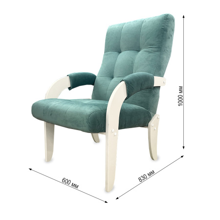 Кресло Leset Спринг (слоновая кость/ткань V 43)