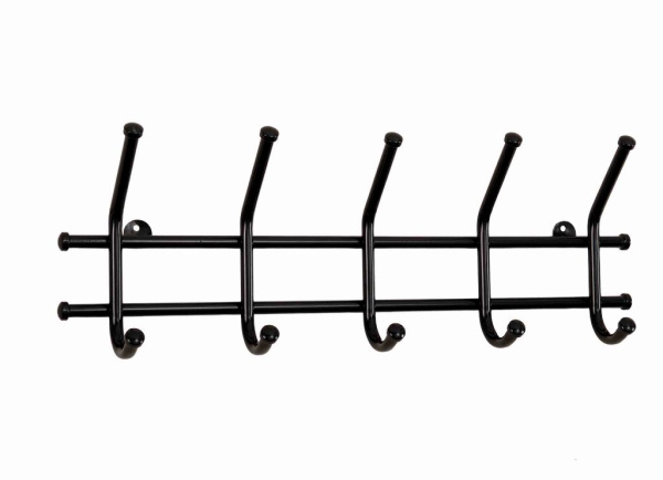 Вешалка "Норма 5" 480*80*165 Черный